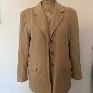 Vintage Pierre Cardin wool and cashmere blazer